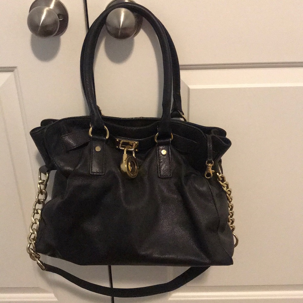 Michael Kors black purse.